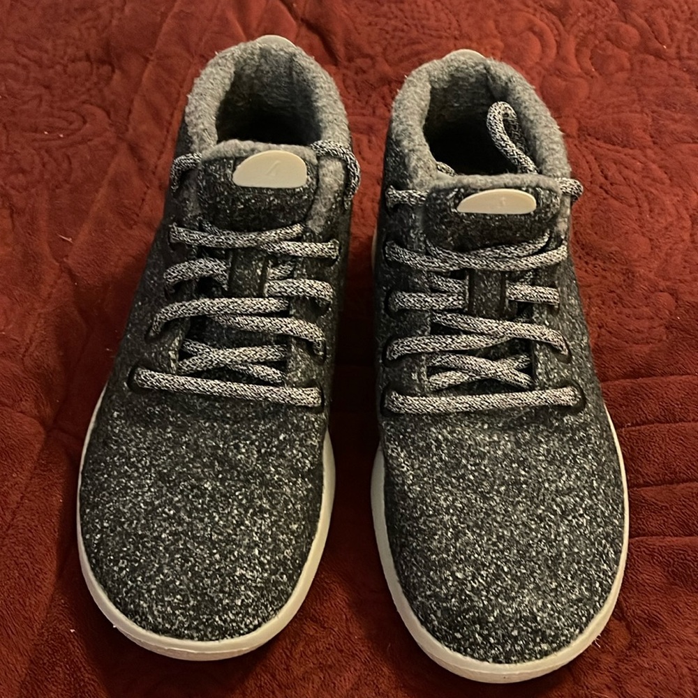 Allbirds Women’s Gray Lace Up  Size 6 Lightweight Comfort Shoes Heather/Speckled